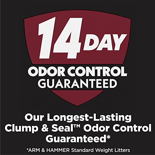 ARM & HAMMER Clump & Seal Platinum Multi-Cat Full Odor Management Clumping Cat Litter, 37 lbs – Particular On-line Method with 14 Days of Odor Safety