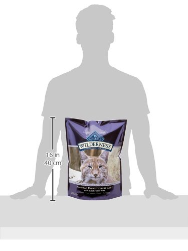 Blue Buffalo Wilderness Pure Grownup Dry Cat Meals, Excessive-Protein Grain-Free Recipe for Wholesome Muscle Improvement and Immune Help, Hen Taste, 12 lb Bag