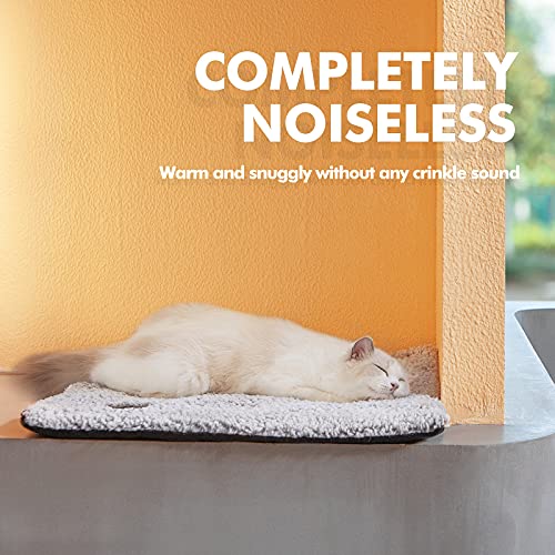 Self-Heating Cat Mattress and Canine Mat - 24 x 18 inch Thermal Pet Pad for Indoor and Out of doors Use, Further Heat with Detachable Cowl and Non-Slip Backside, Washable